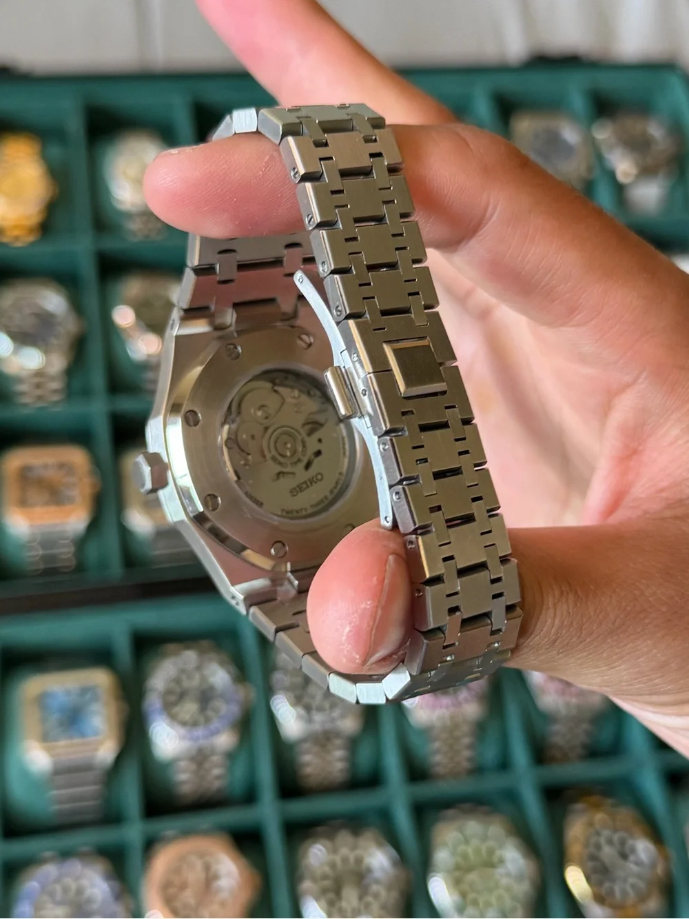 Seiko Mod: Sky Blue Royal Oak